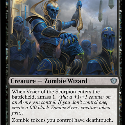 Vizier of the Scorpion [Starter Commander Decks]