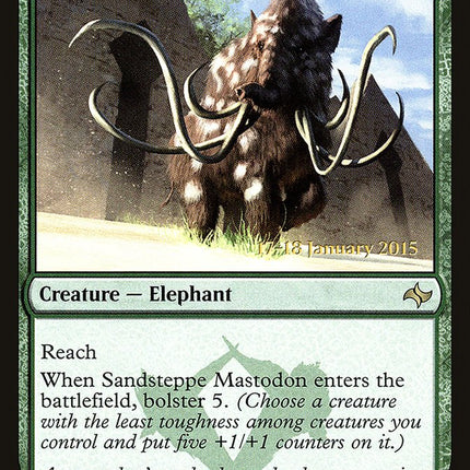 Sandsteppe Mastodon [Fate Reforged Prerelease Promos]