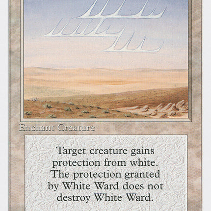 White Ward [Fourth Edition]