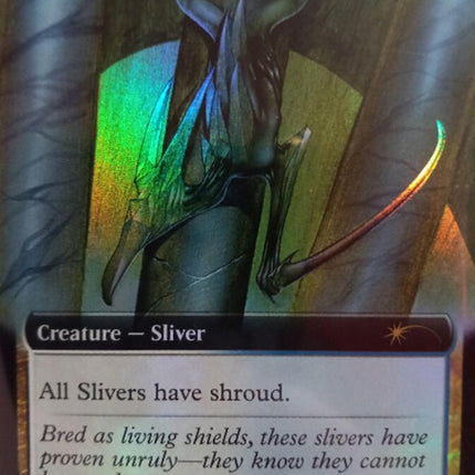 Crystalline Sliver (Extended Art) [Secret Lair Drop Promos]