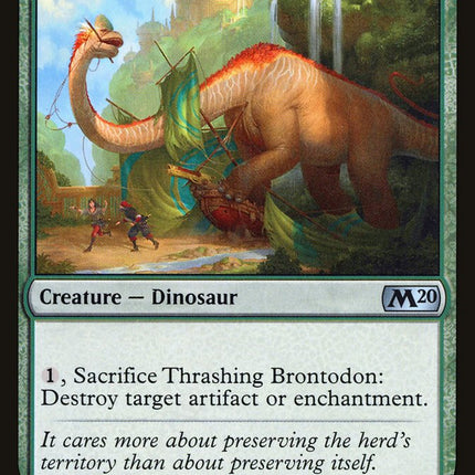 Thrashing Brontodon [Core Set 2020]
