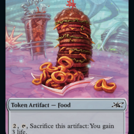Teddy Bear // Food (011) Double-Sided Token [Unfinity Tokens]