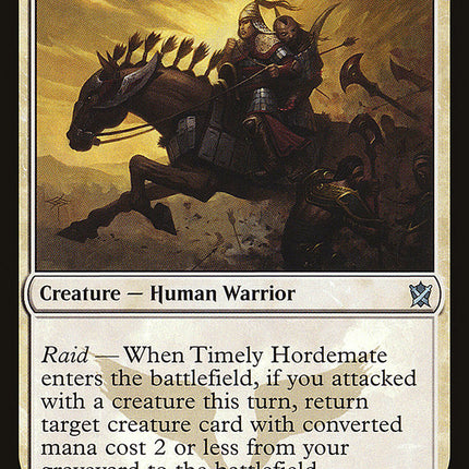 Timely Hordemate [Khans of Tarkir]