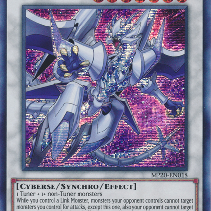 Cyberse Quantum Dragon [MP20-EN018] Prismatic Secret Rare