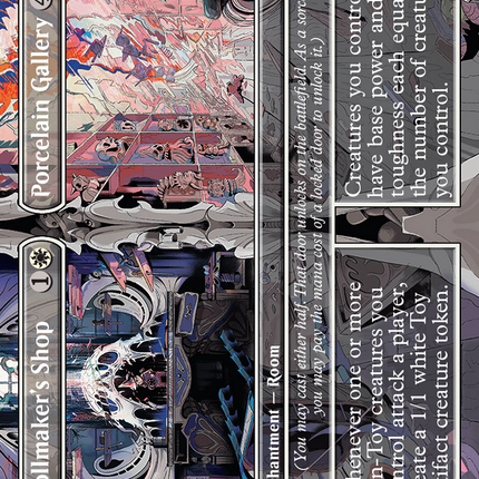 Dollmaker's Shop // Porcelain Gallery (Borderless) [Duskmourn: House of Horror]