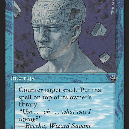 Memory Lapse (Reveka Flavor Text) [Homelands]