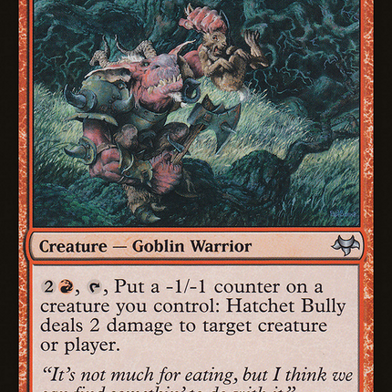 Hatchet Bully [The List]