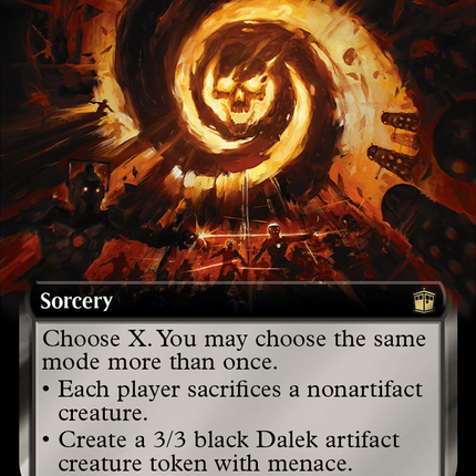 Doomsday Confluence (Extended Art) (Surge Foil) [Doctor Who]