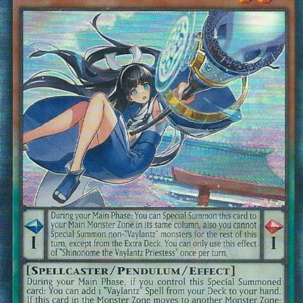 Shinonome the Vaylantz Priestess [TAMA-EN001] Collector's Rare