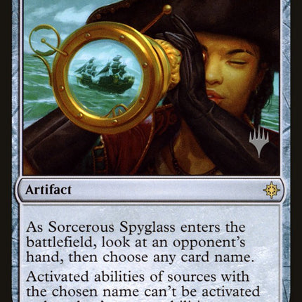 Sorcerous Spyglass (Promo Pack) [Ixalan Promos]