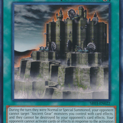 Ancient Gear Fortress [SR03-EN022] Common