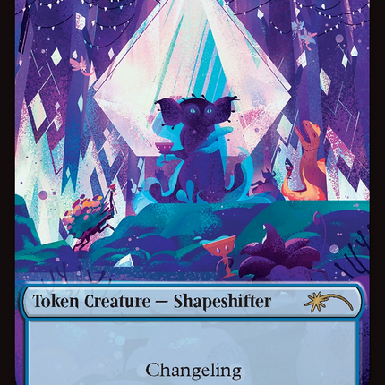 Shapeshifter Token (1908) (Double Rainbow Foil) [Secret Lair Drop Series]