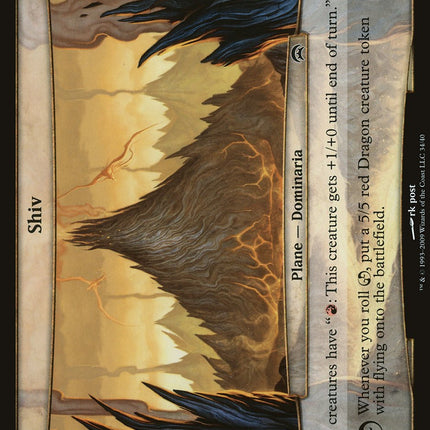 Shiv (Planes) [Planechase Planes]