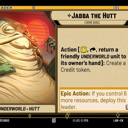 Jabba the Hutt - Crime Boss (15/264) (15/264) [A Lawless Time]