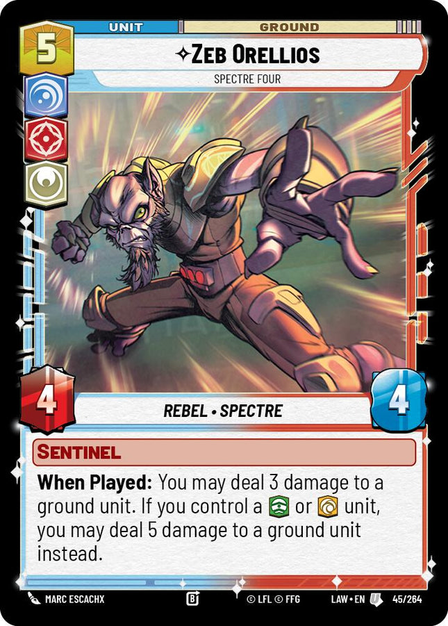 Zeb Orellios - Spectre Four (45/264) (45/264) [A Lawless Time]