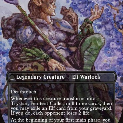 Trystan, Callous Cultivator (Borderless) [Lorwyn Eclipsed]