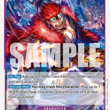 Eustass"Captain"Kid (EB04-039) [The Azure Sea's Seven]