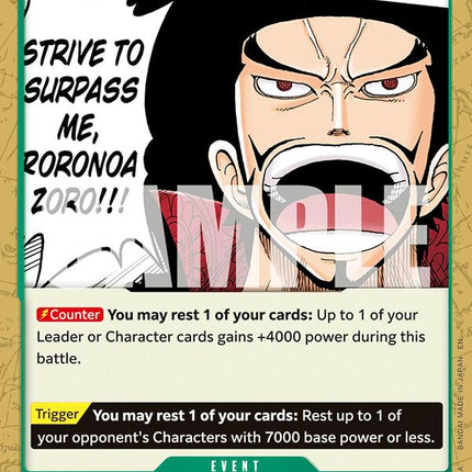 Strive to Surpass me, Roronoa Zoro!!! [The Azure Sea's Seven]