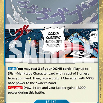 Ocean Current Shoulder Throw [The Azure Sea's Seven]