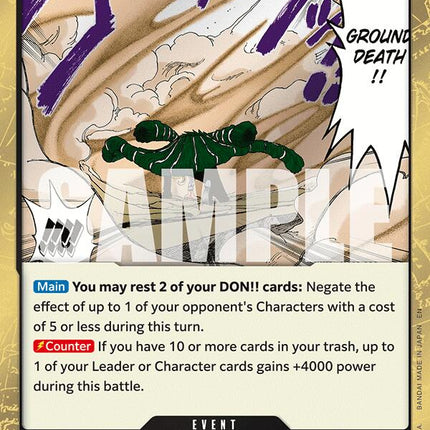 Ground Death [The Azure Sea's Seven]