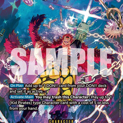 Eustass"Captain"Kid (EB04-039) (SP) [The Azure Sea's Seven]