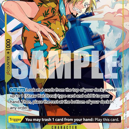 Sanji (Full Art) [Starter Deck: Egghead]