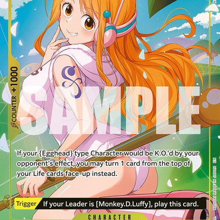 Nami (Full Art) [Starter Deck: Egghead]