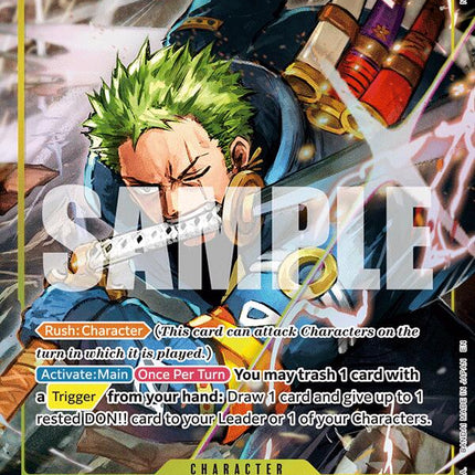 Roronoa Zoro (Full Art) [Starter Deck: Egghead]
