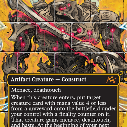Coalstoke Gearhulk (Borderless) (First-Place Foil) [Aetherdrift]