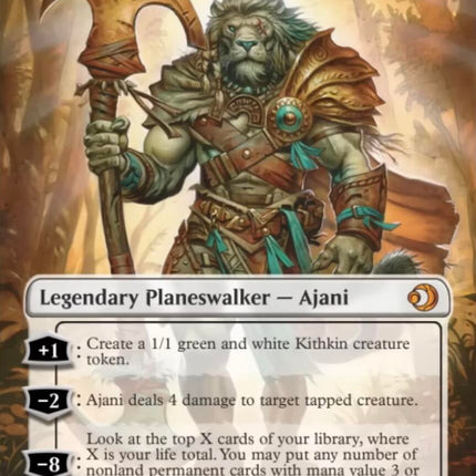 Ajani, Outland Chaperone (Borderless) [Lorwyn Eclipsed]