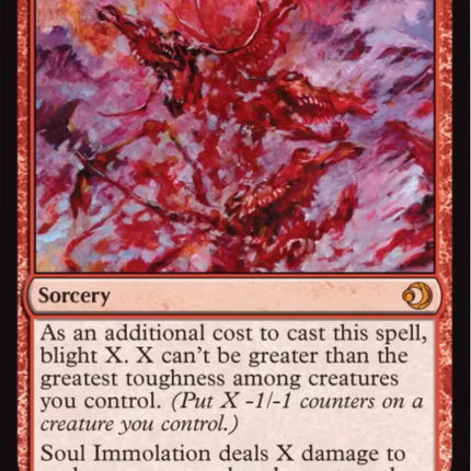 Soul Immolation [Lorwyn Eclipsed]