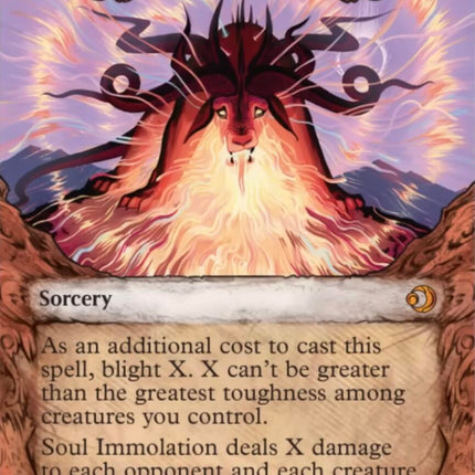 Soul Immolation (Showcase) [Lorwyn Eclipsed]