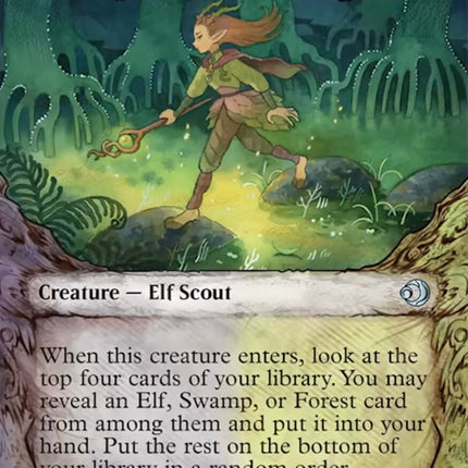 Eclipsed Elf (Showcase) [Lorwyn Eclipsed]