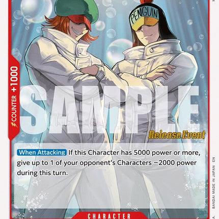 Shachi & Penguin [The Azure Sea's Seven Release Event Cards]