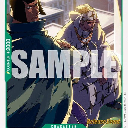 Chaka & Pell (OP14-030) [The Azure Sea's Seven Release Event Cards]