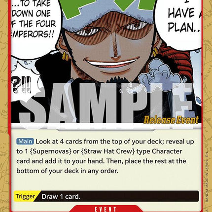 I Have a Plan to Take Down One of the Four Emperors!! [The Azure Sea's Seven Release Event Cards]
