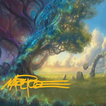 Morningtide's Light Art Card (Gold-Stamped Signature) [Lorwyn Eclipsed Art Series]