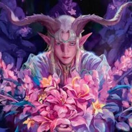 Dawnhand Eulogist Art Card [Lorwyn Eclipsed Art Series]
