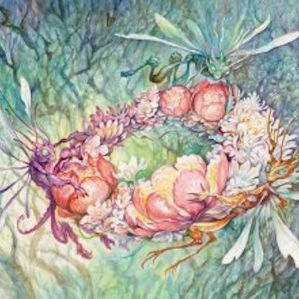 Grave Venerations Art Card [Lorwyn Eclipsed Art Series]