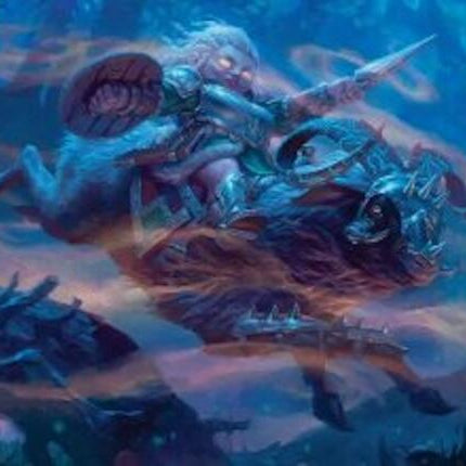 Bristlebane Outrider Art Card [Lorwyn Eclipsed Art Series]