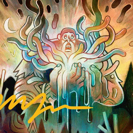 Aurora Awakener Art Card (40/54) (Gold-Stamped Signature) [Lorwyn Eclipsed Art Series]