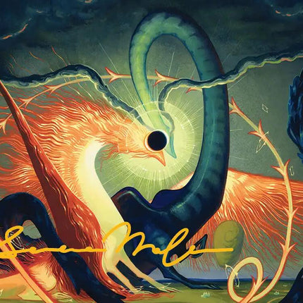 Celestial Reunion Art Card (42/54) (Gold-Stamped Signature) [Lorwyn Eclipsed Art Series]