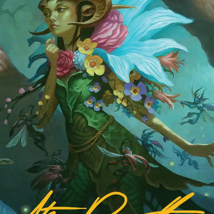 Maralen, Fae Ascendant Art Card (Gold-Stamped Signature) [Lorwyn Eclipsed Art Series]