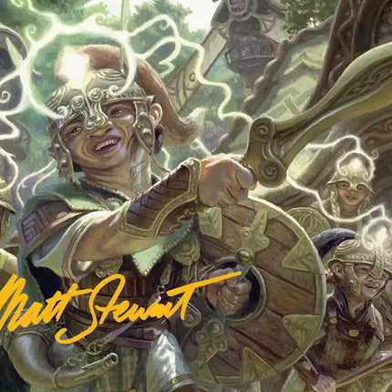 Thoughtweft Lieutenant Art Card (Gold-Stamped Signature) [Lorwyn Eclipsed Art Series]
