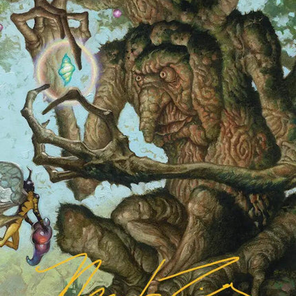 Faeburrow Elder Art Card (Gold-Stamped Signature) [Lorwyn Eclipsed Art Series]