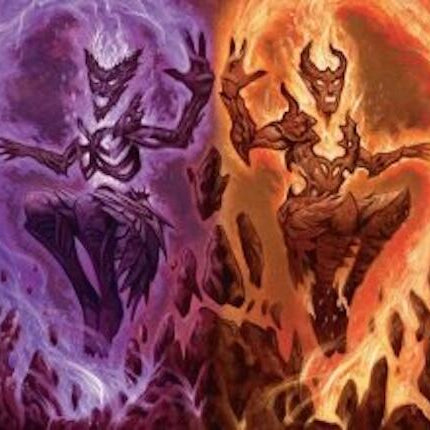 Fire Covenant Art Card [Lorwyn Eclipsed Art Series]
