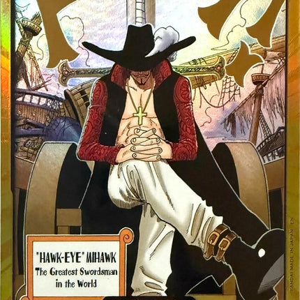 DON!! Card (Dracule Mihawk) (Gold) [The Azure Sea's Seven]
