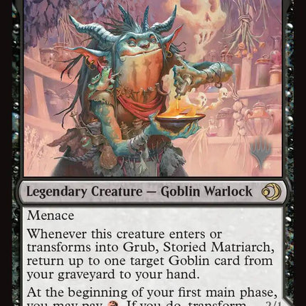 Grub, Storied Matriarch [Lorwyn Eclipsed Promos]