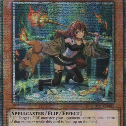Hiita the Fire Charmer (Starlight Rare) [CH02-EN002] Starlight Rare