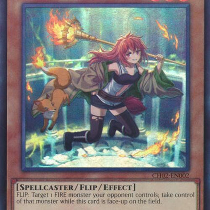 Hiita the Fire Charmer (Ultra Rare) [CH02-EN002] Ultra Rare